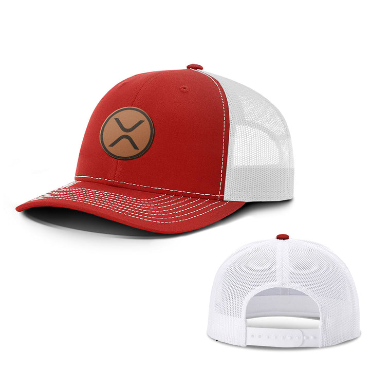 XRP Leather Patch Hats - BustedTees.com