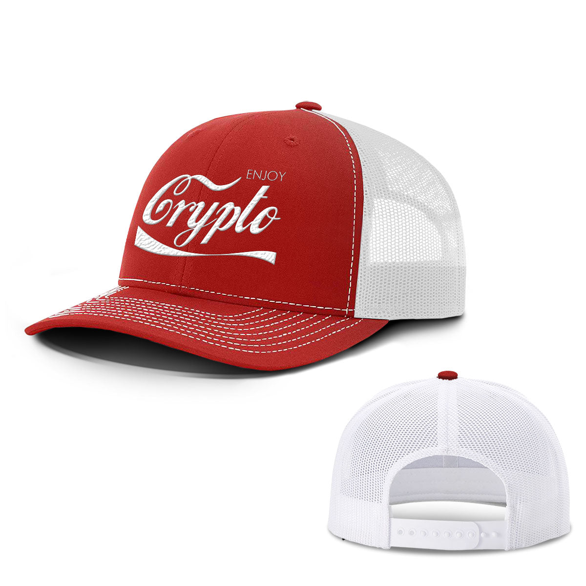 Enjoy Crypto Hats - BustedTees.com