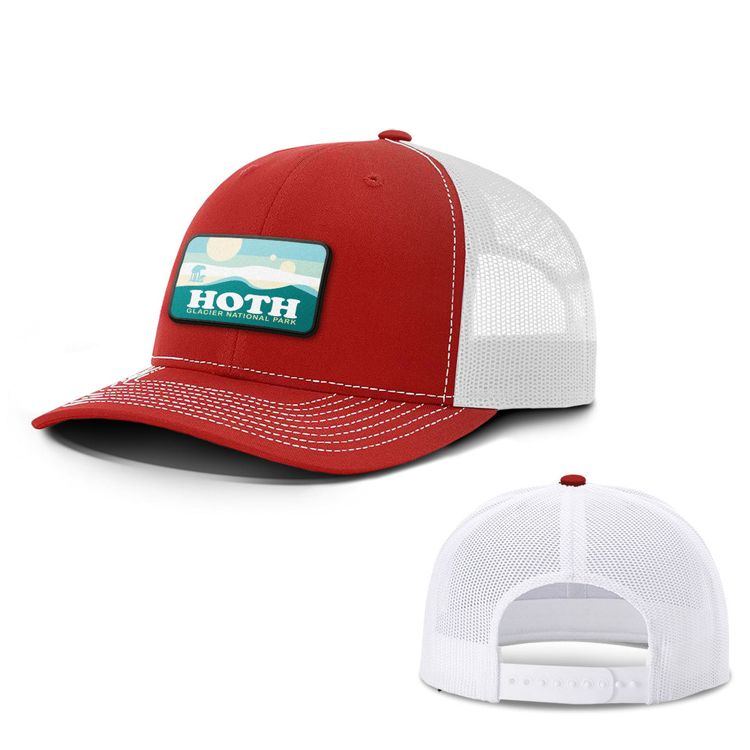 Hoth Glacier National Park Patch Hats