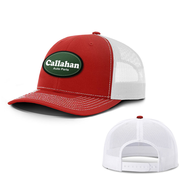 Callahan Auto Parts Patch Hats - BustedTees.com