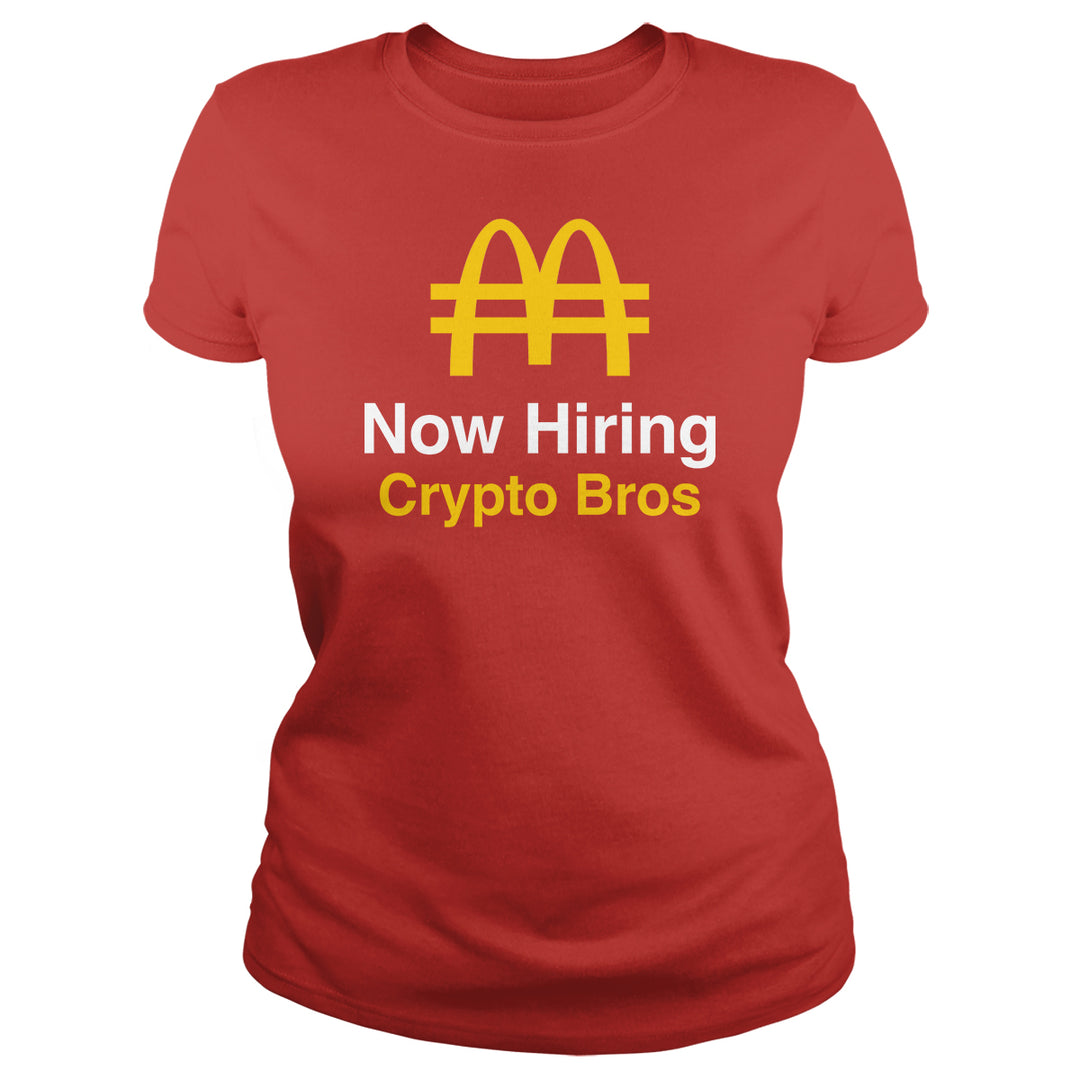 Hiring Crypto Bros - BustedTees.com