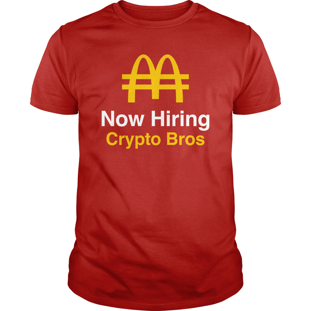Hiring Crypto Bros - BustedTees.com
