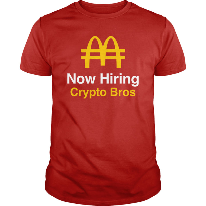 Hiring Crypto Bros - BustedTees.com