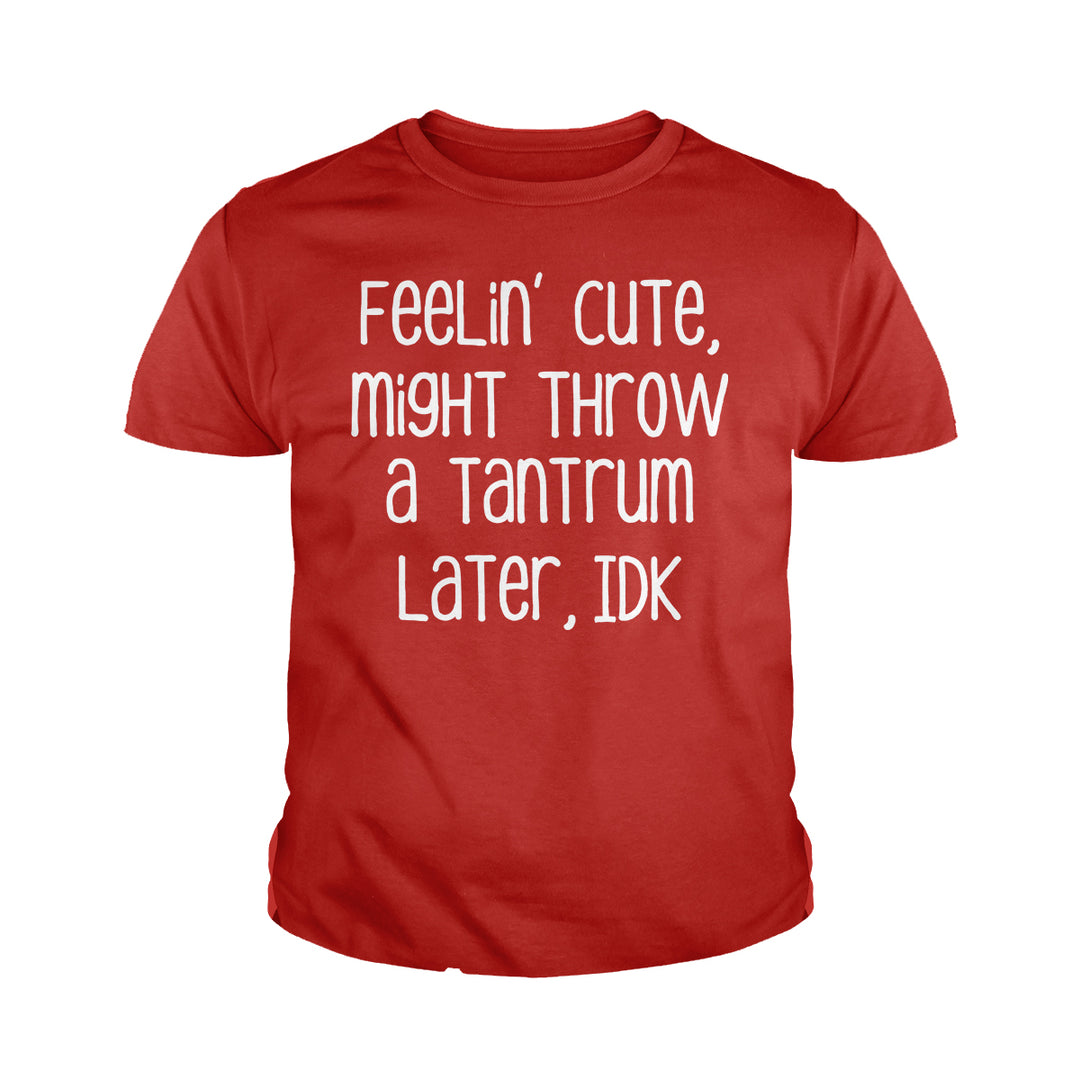 Feelin Cute Kids Shirts - BustedTees.com