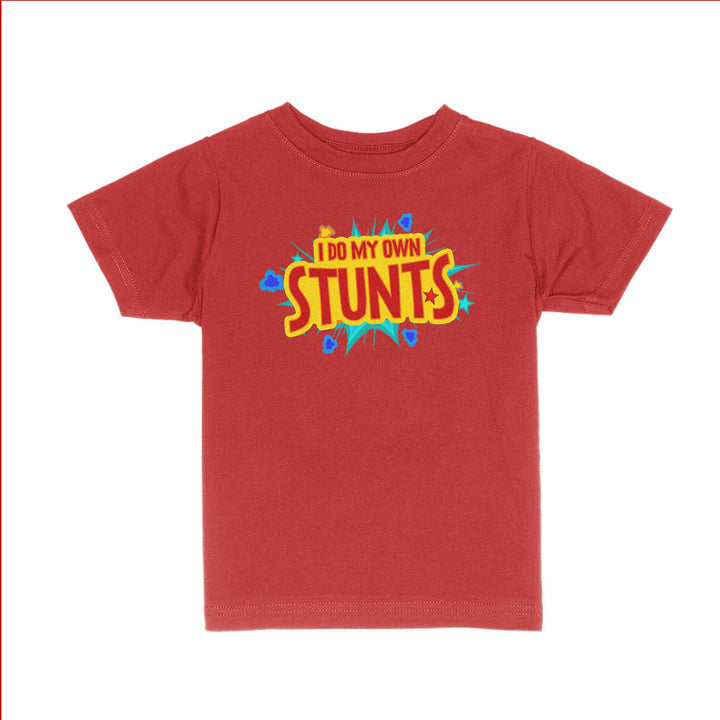 I Do My Own Stunts Kids Shirts - BustedTees.com