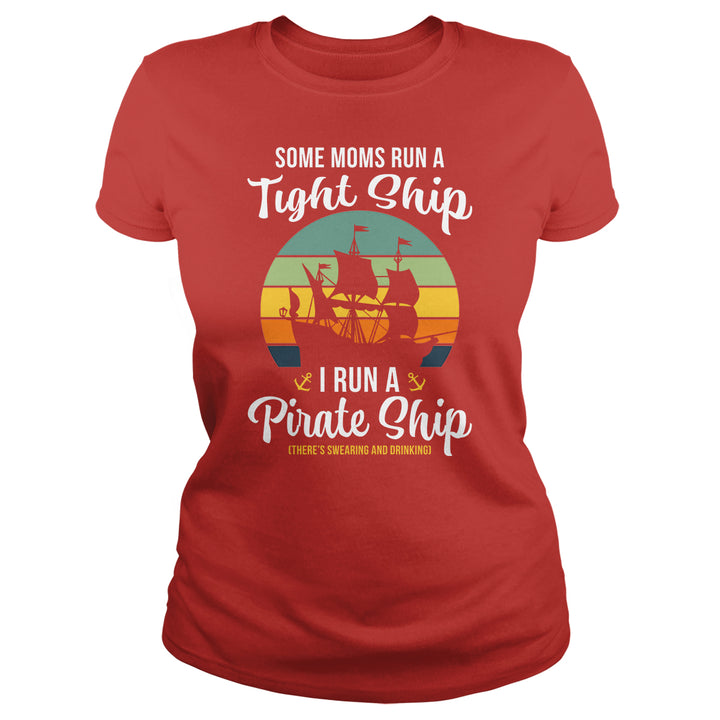 Mom Pirate Ship - BustedTees.com