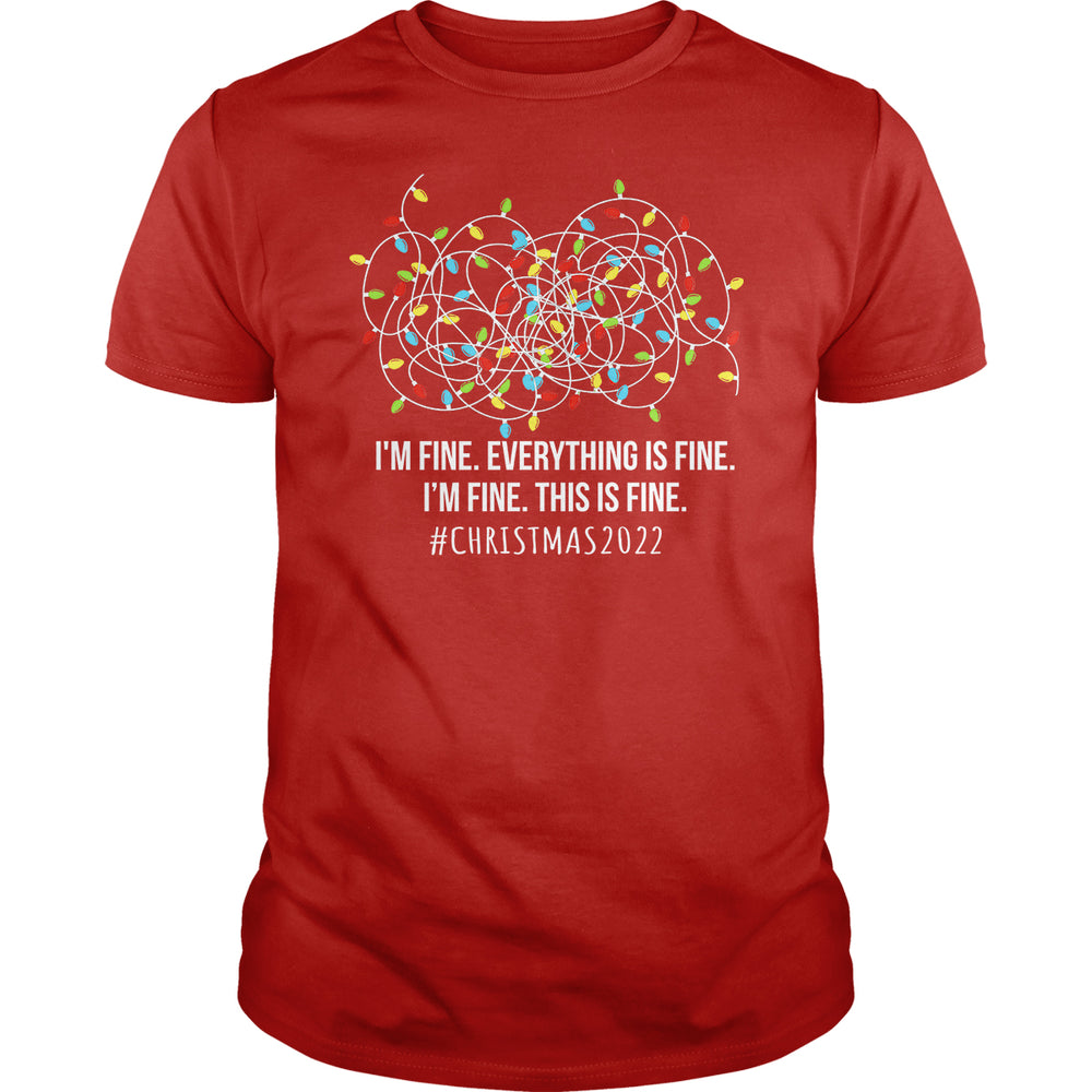 I'm Fine Christmas Lights 2022