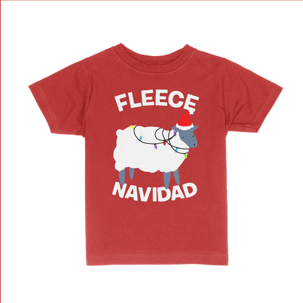 Fleece Navidad Kids Shirt - BustedTees.com
