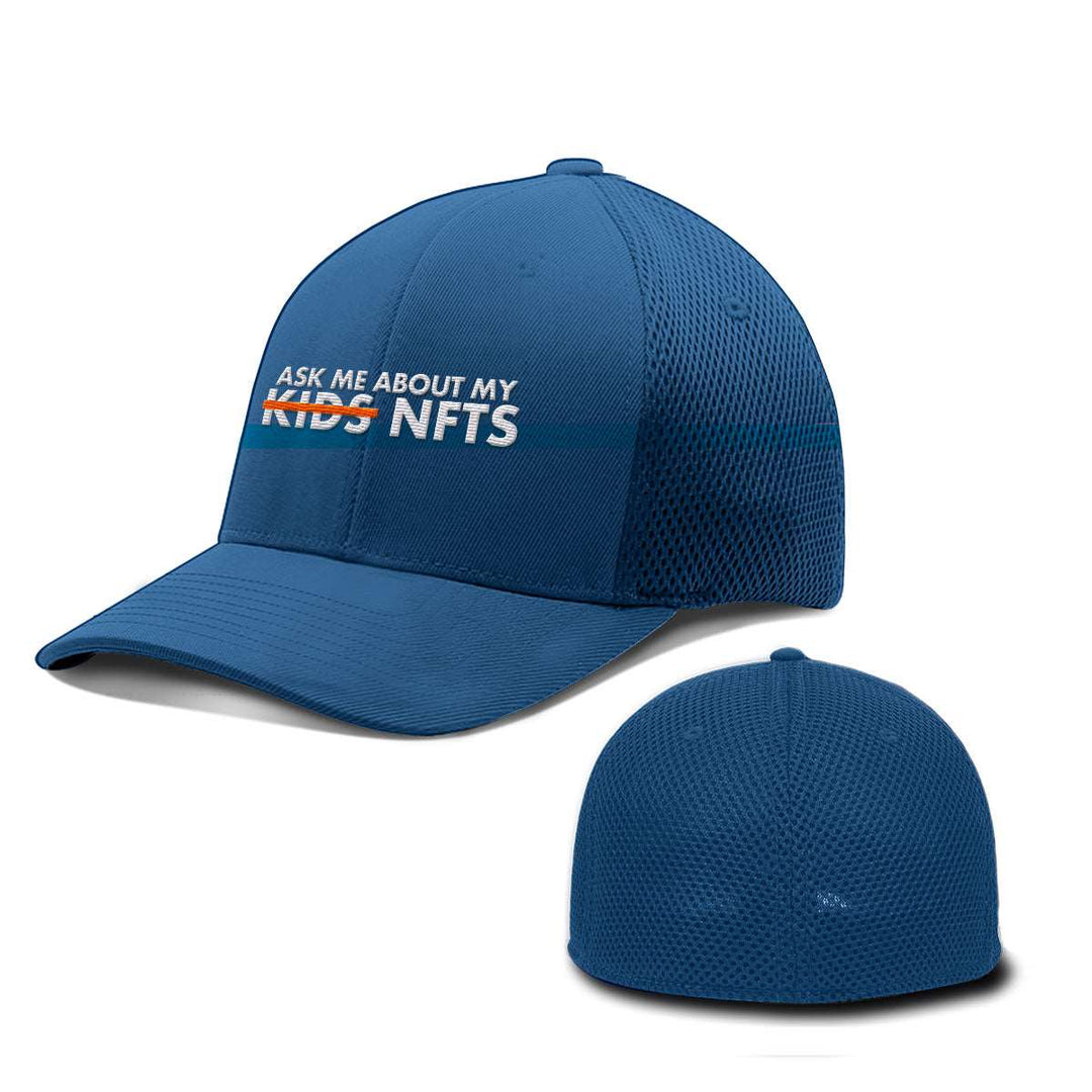 Ask Me About My NFTs Hats - BustedTees.com