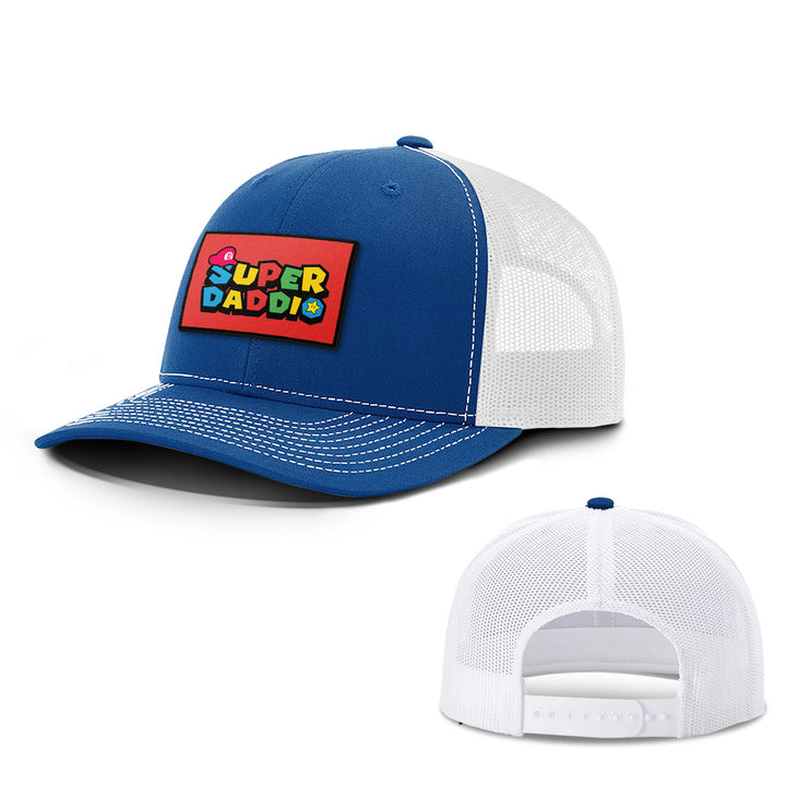Super Daddio Patch Hats - BustedTees.com