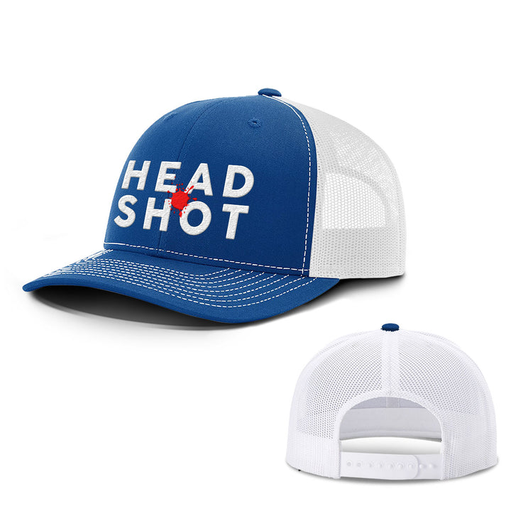 Head Shot Hats - BustedTees.com