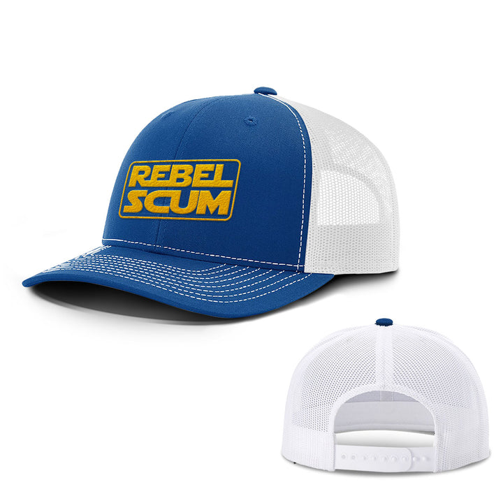Rebel Scum Logo Hats - BustedTees.com