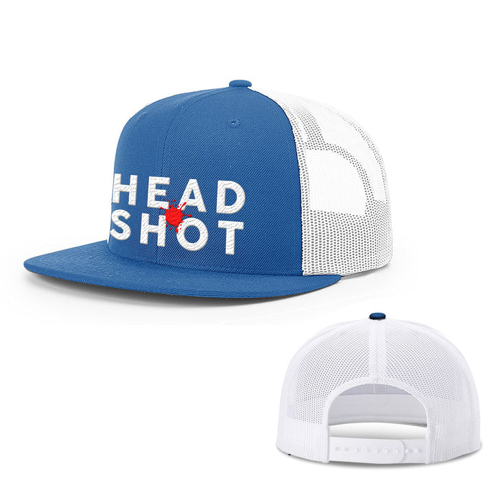 Head Shot Hats - BustedTees.com
