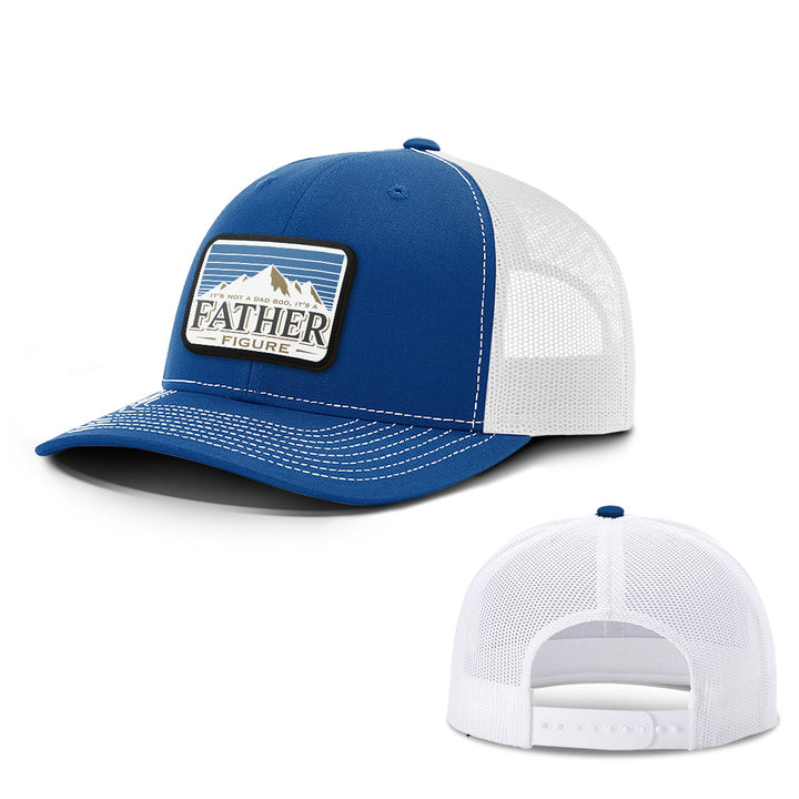 Dad Bod Father Figure Patch Hats - BustedTees.com