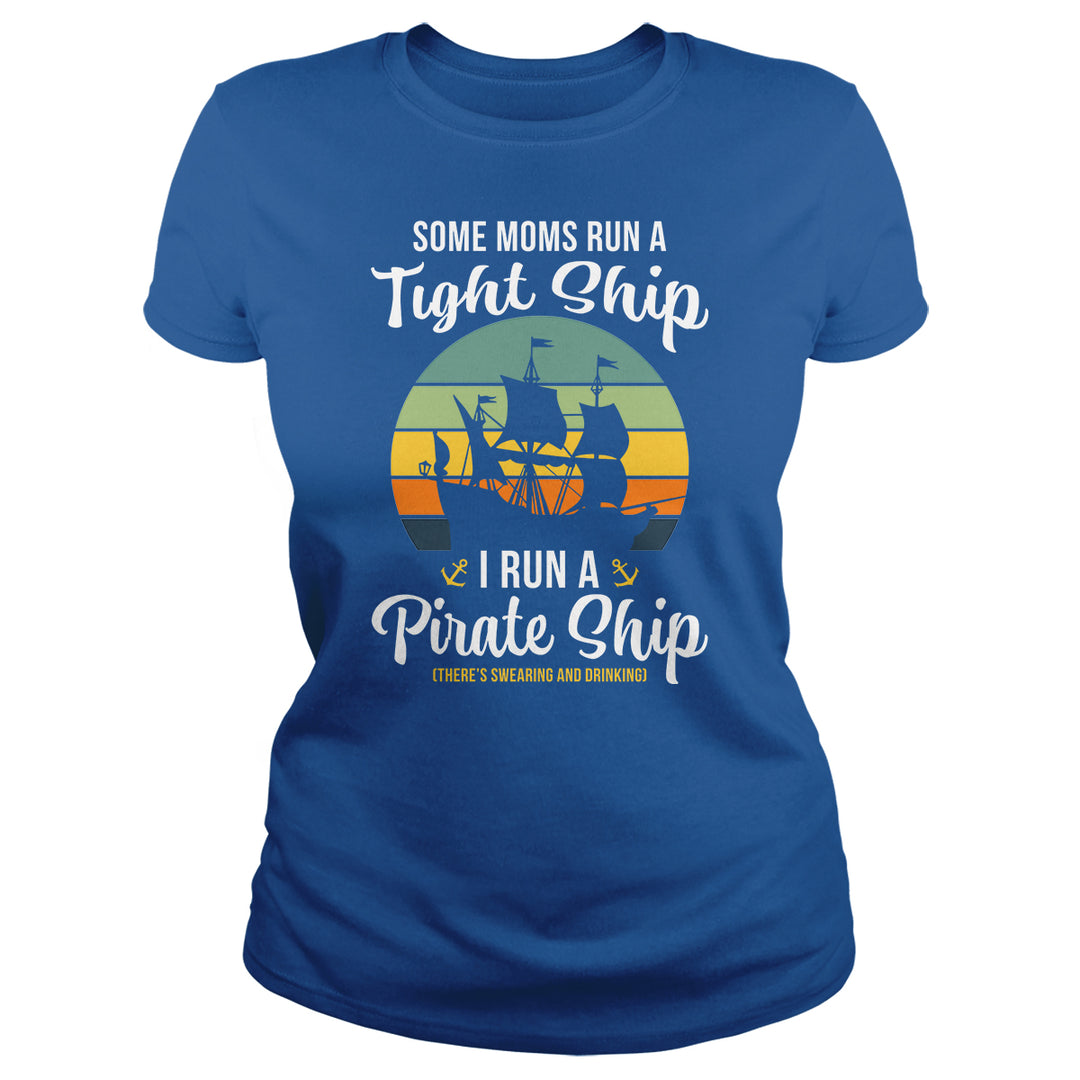 Mom Pirate Ship - BustedTees.com