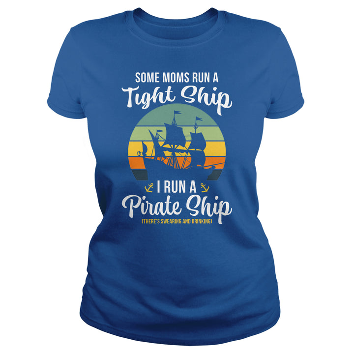 Mom Pirate Ship - BustedTees.com