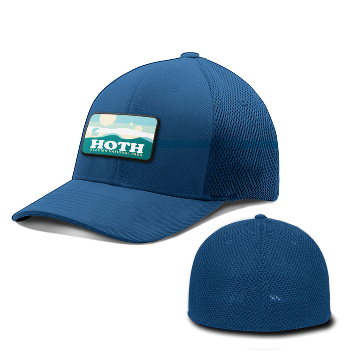 Hoth Glacier National Park Patch Hats