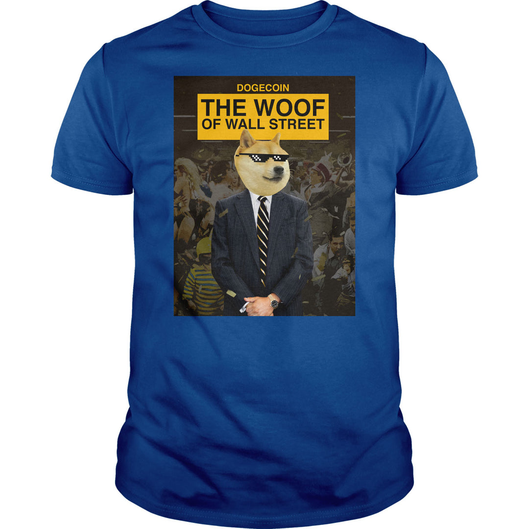 The Woof Of Wall Street - BustedTees.com