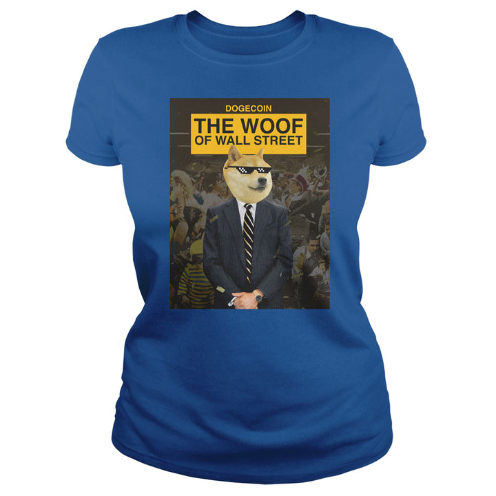 The Woof Of Wall Street - BustedTees.com