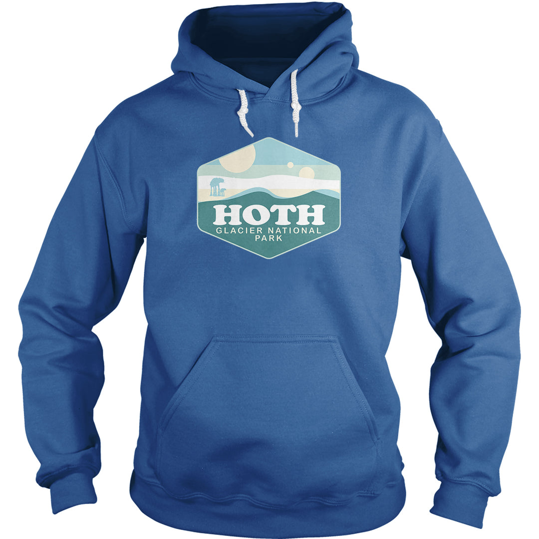 Hoth Glacier National Park Hoodie