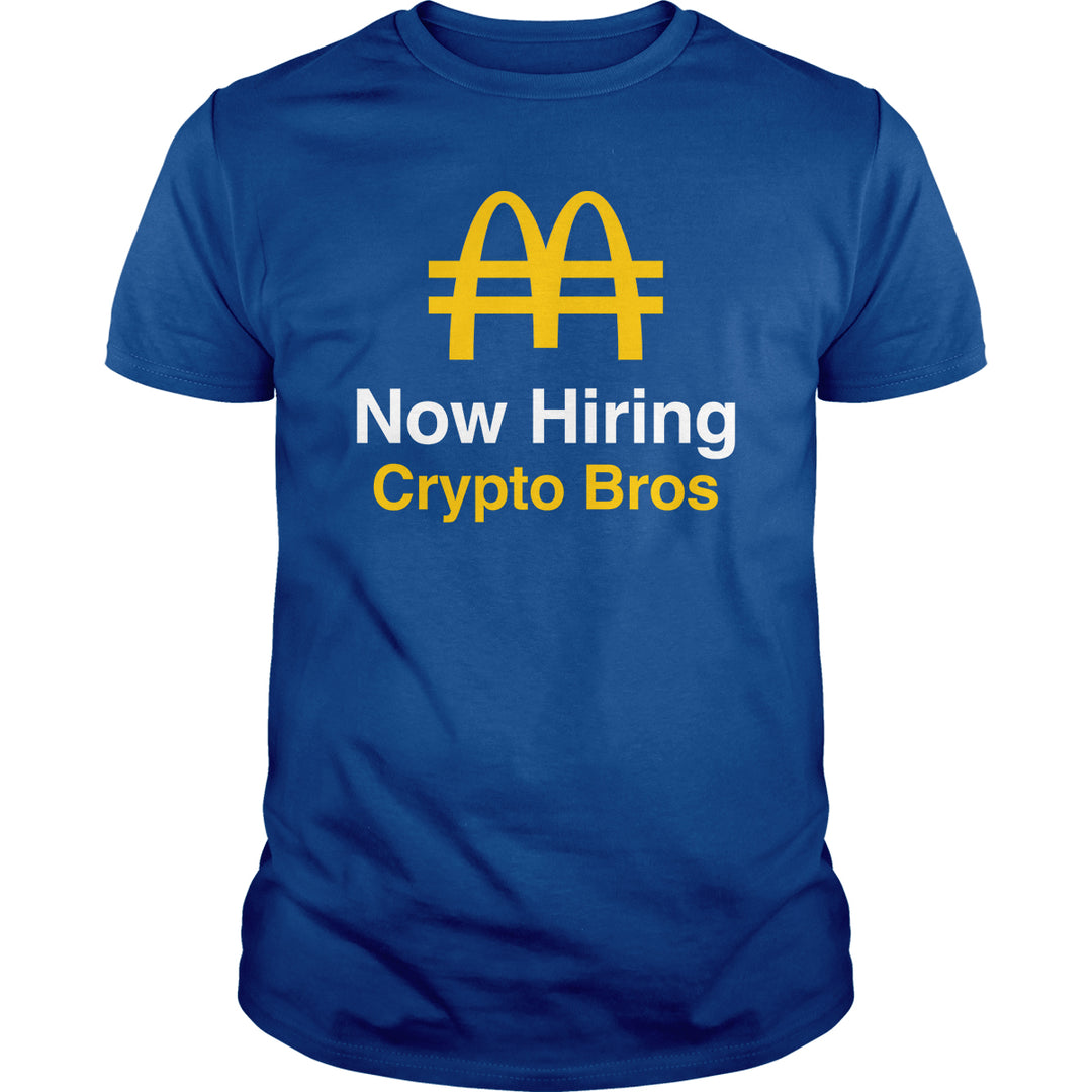Hiring Crypto Bros - BustedTees.com
