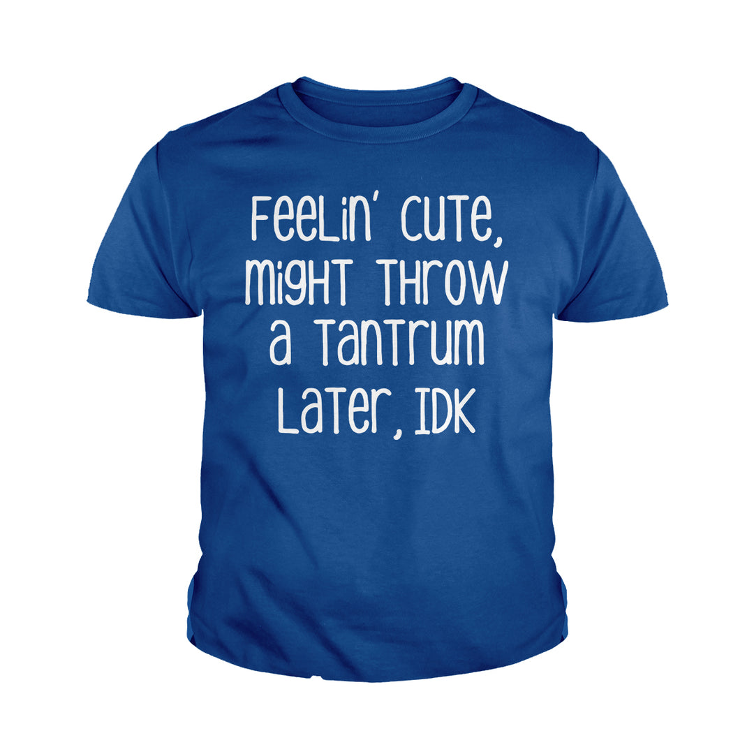 Feelin Cute Kids Shirts - BustedTees.com