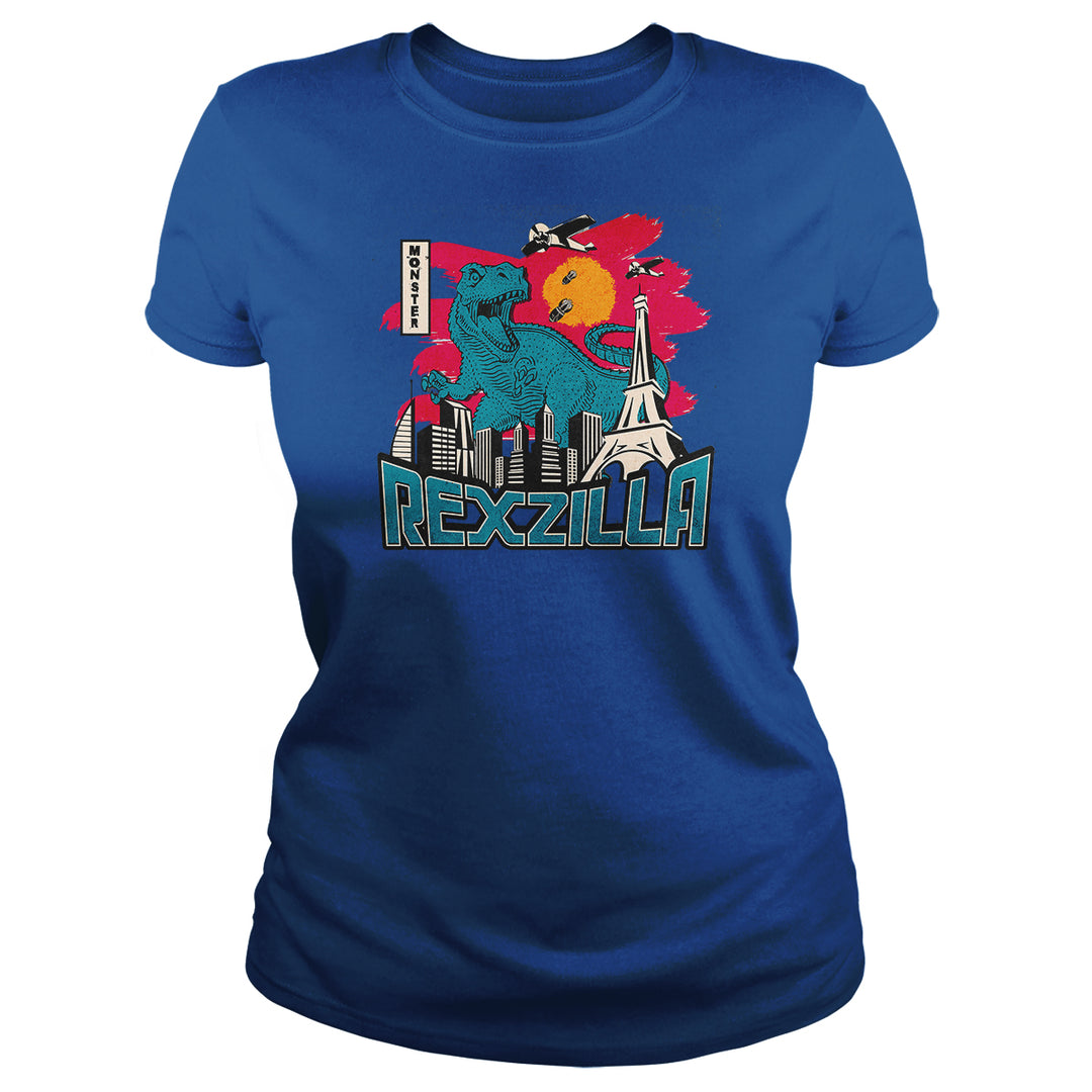 Retro Vintage Japanese Monster Rexzilla