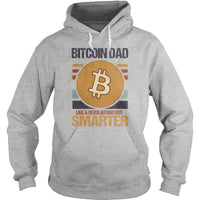 Load image into Gallery viewer, Bitcoin Dad Smarter - BustedTees.com
