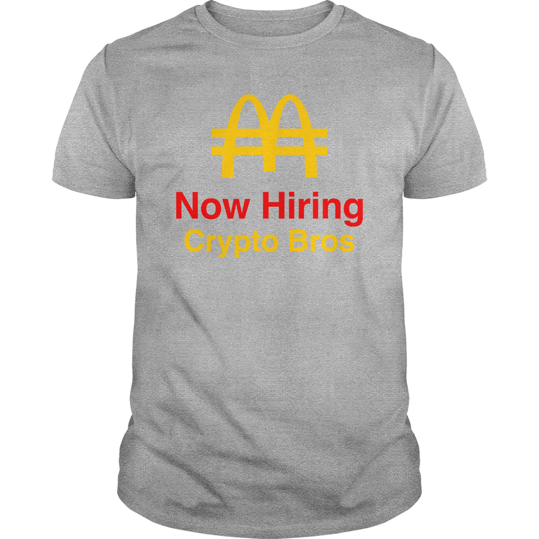 Hiring Crypto Bros - BustedTees.com