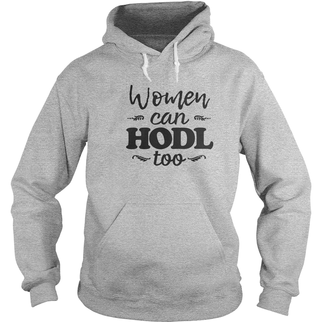 Women Can HODL Too - BustedTees.com