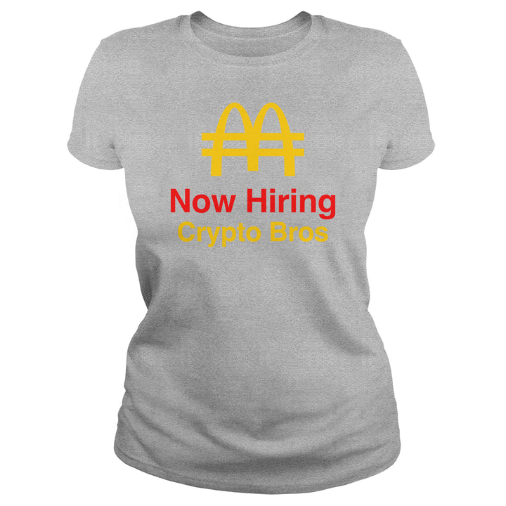 Hiring Crypto Bros - BustedTees.com