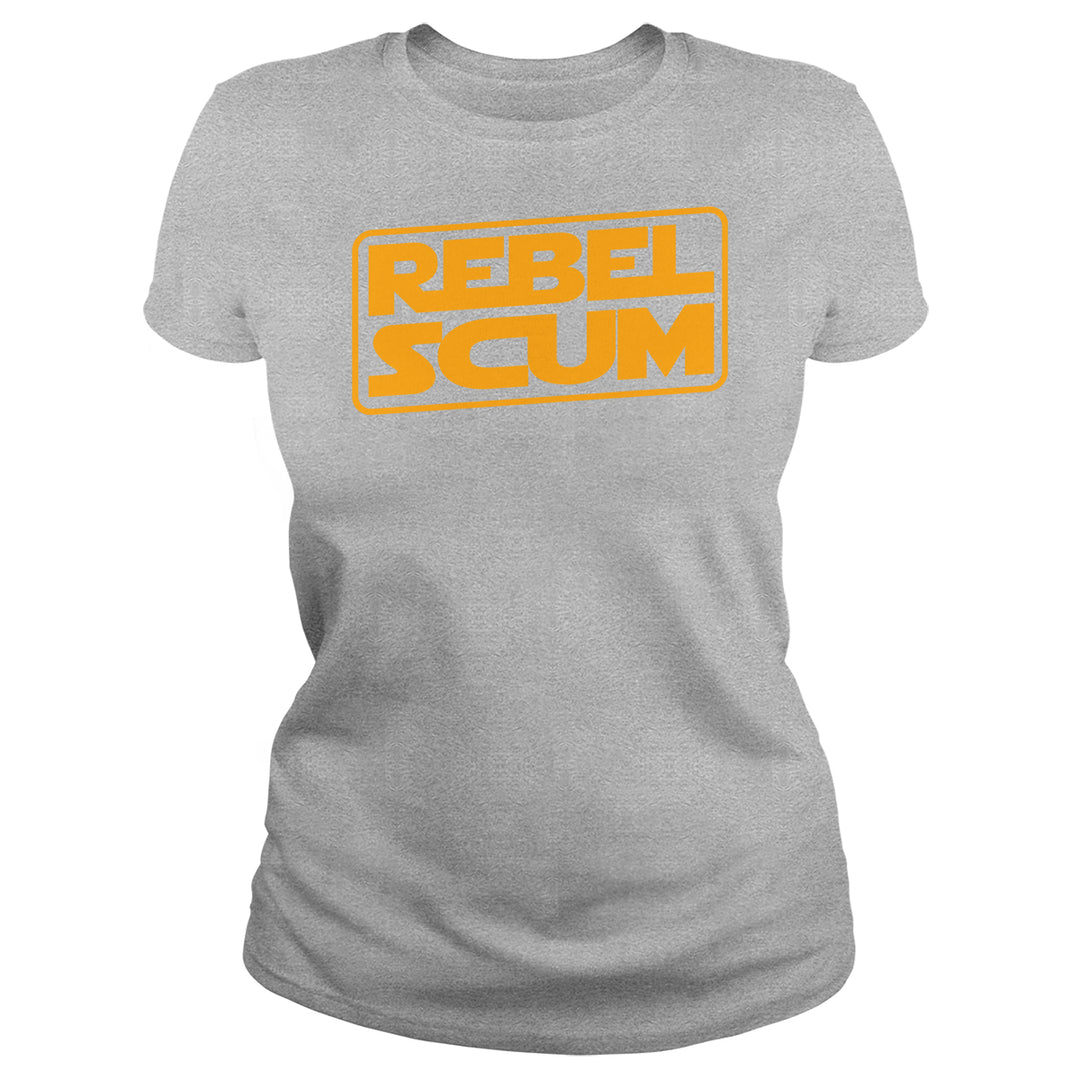 Rebel Scum Logo - BustedTees.com