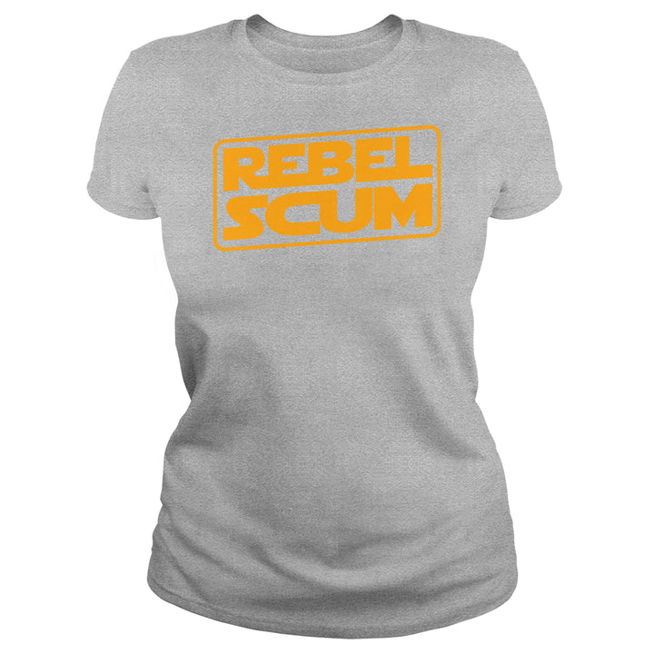 Rebel Scum Logo - BustedTees.com