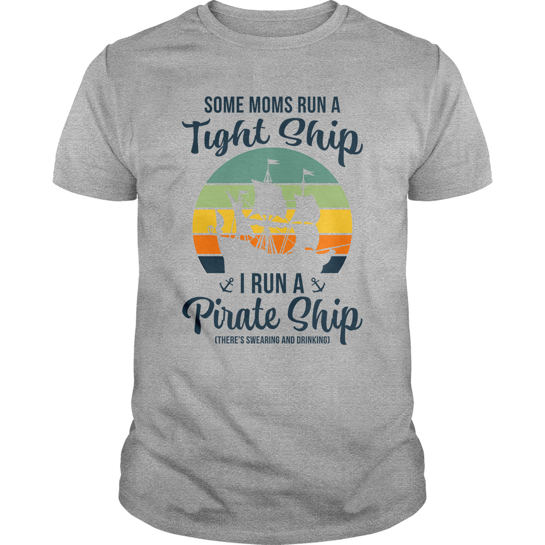 Mom Pirate Ship - BustedTees.com
