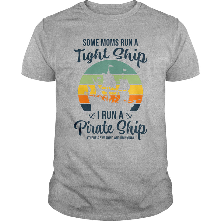 Mom Pirate Ship - BustedTees.com