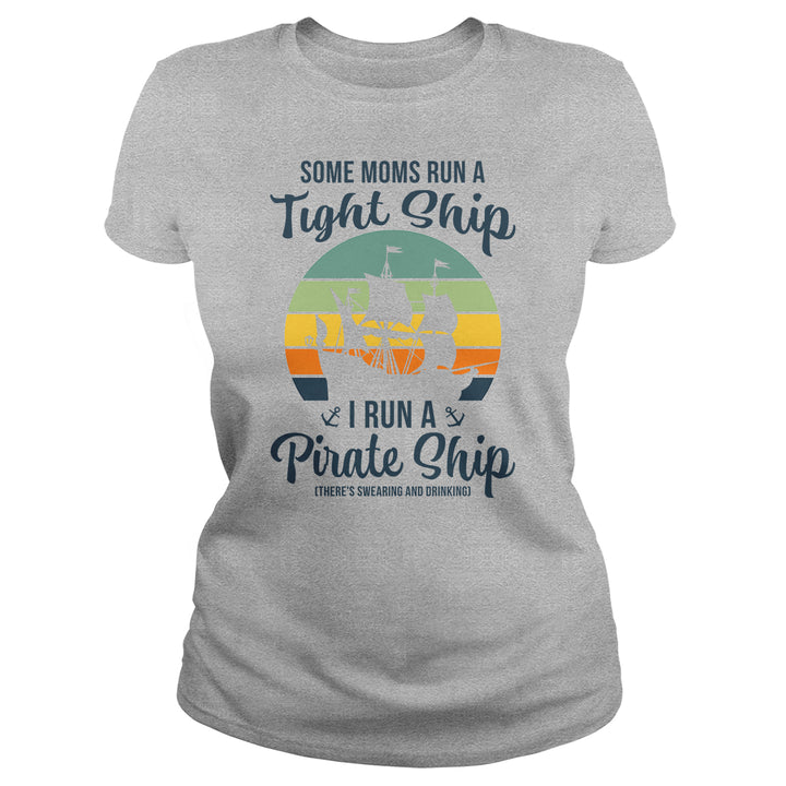 Mom Pirate Ship - BustedTees.com