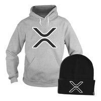 Load image into Gallery viewer, XRP Logo Hoodie + Free Beanie
