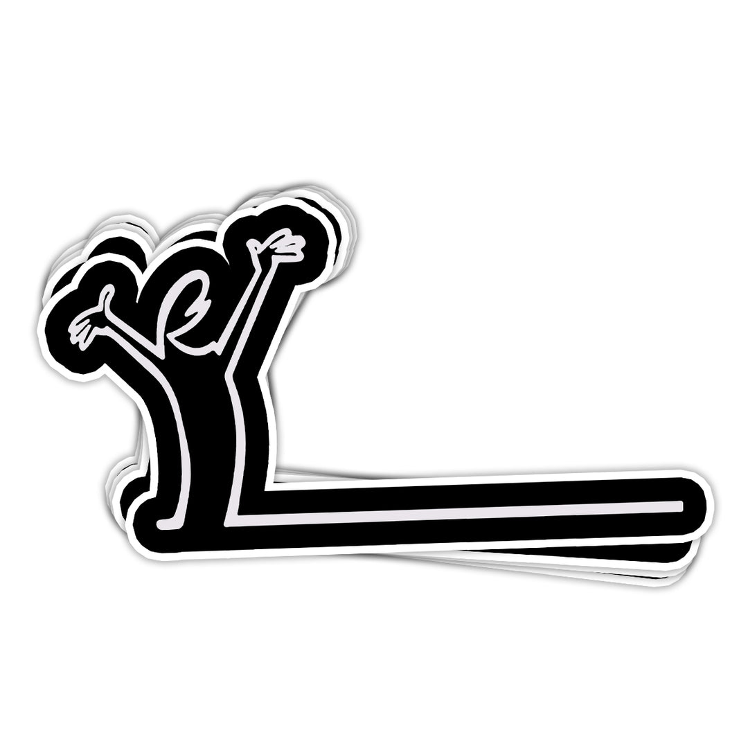 La Linea Vinyl Sticker - BustedTees.com