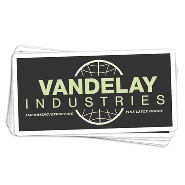 Vandelay Industries Vinyl Sticker - BustedTees.com