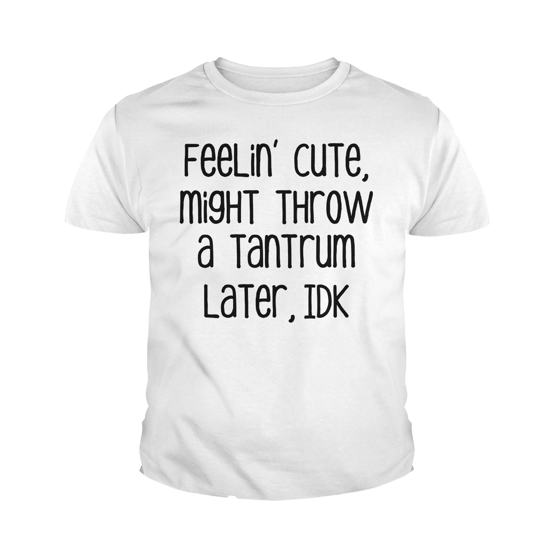 Feelin Cute Kids Shirts - BustedTees.com