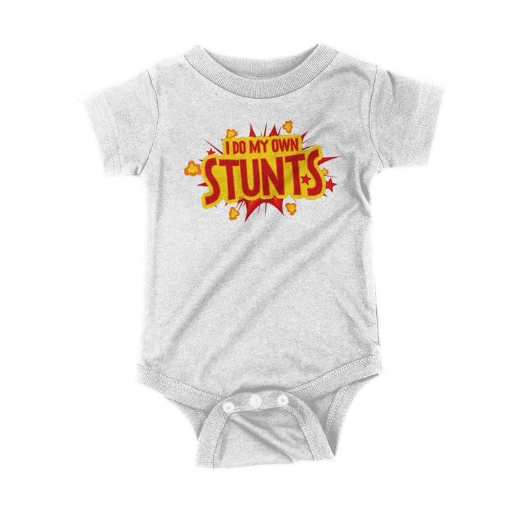 I Do My Own Stunts Kids Shirts - BustedTees.com