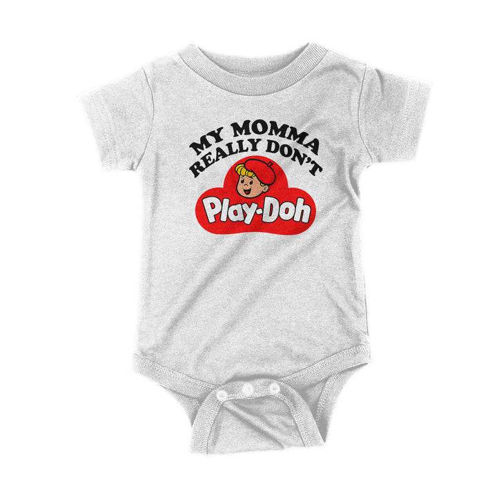 My Momma Really Don't Play Doh Kids Shirts - BustedTees.com