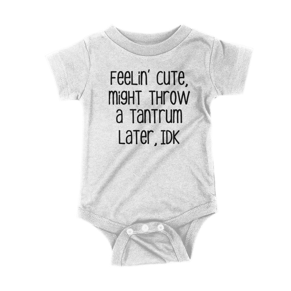 Feelin Cute Kids Shirts - BustedTees.com