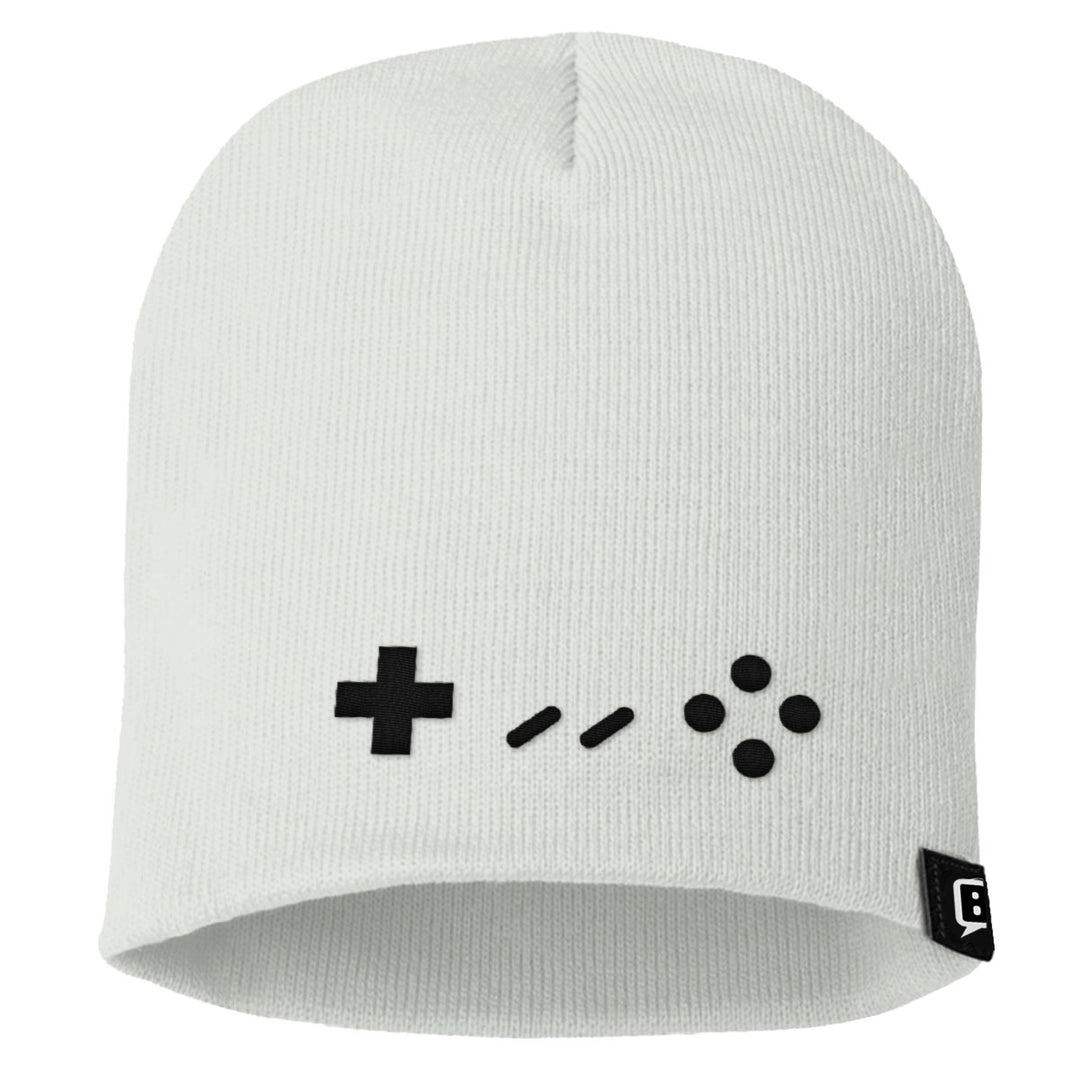 Super Old School Remote Beanies - BustedTees.com