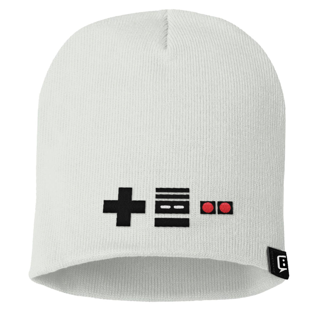 Old School Remote Beanies - BustedTees.com