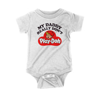 Load image into Gallery viewer, My Daddy Really Don&#39;t Play Doh Kids Shirts - BustedTees.com
