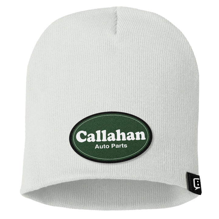 Callahan Auto Parts Patch Beanies - BustedTees.com
