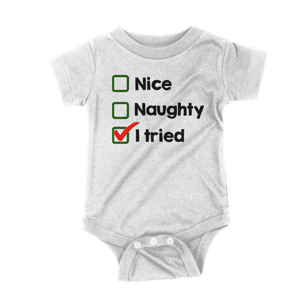 Christmas Effort Kids Shirt - BustedTees.com