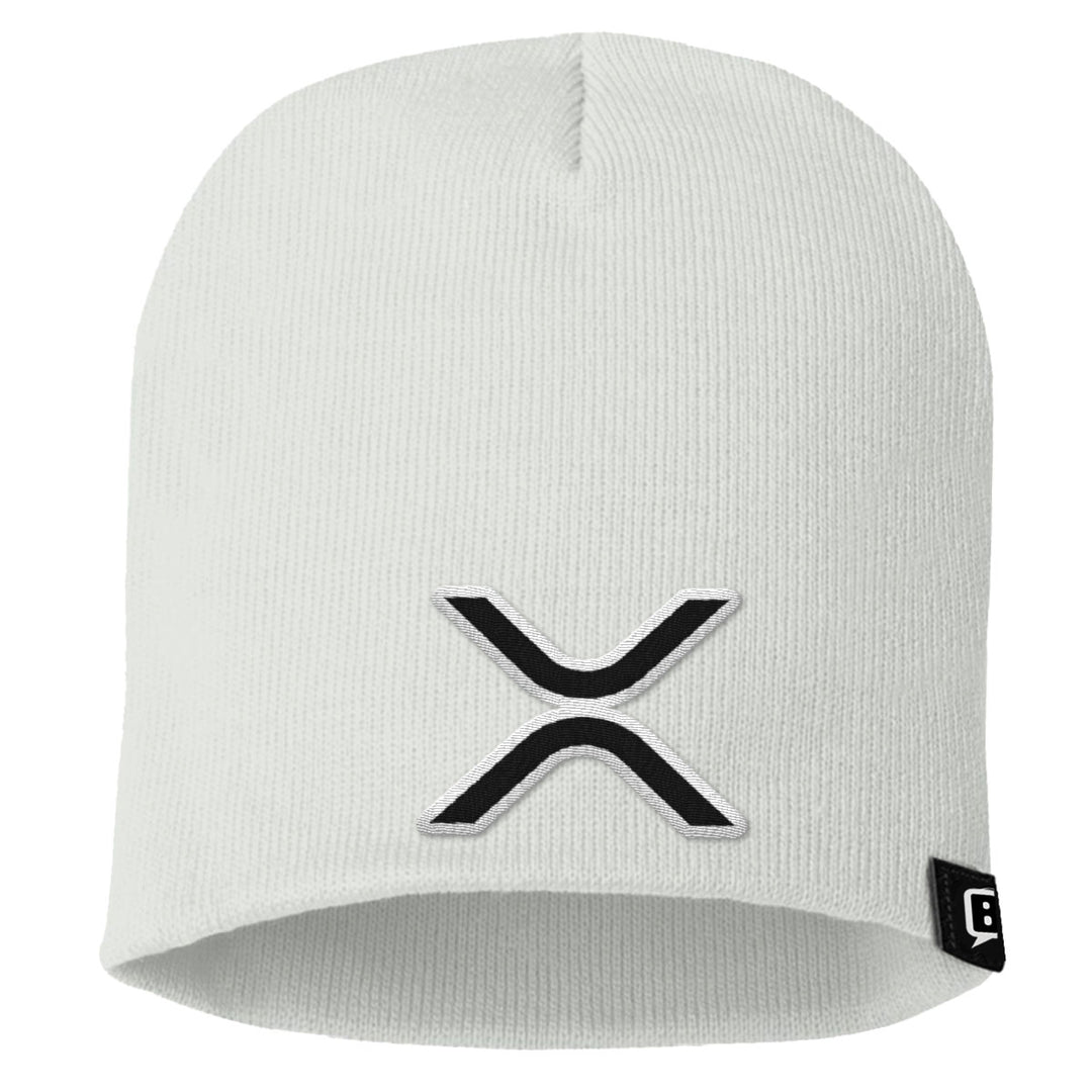 XRP Logo Beanies - BustedTees.com