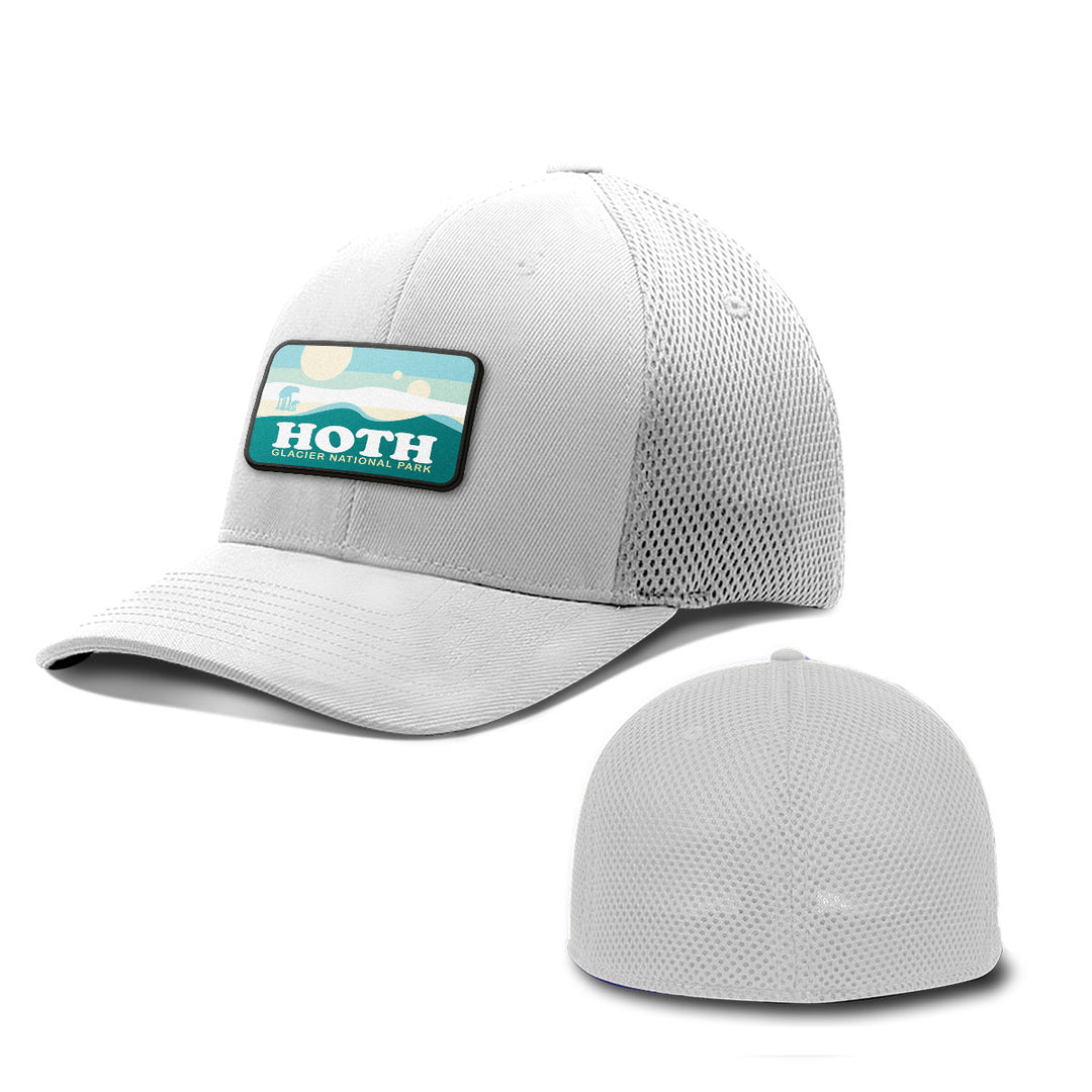 Hoth Glacier National Park Patch Hats